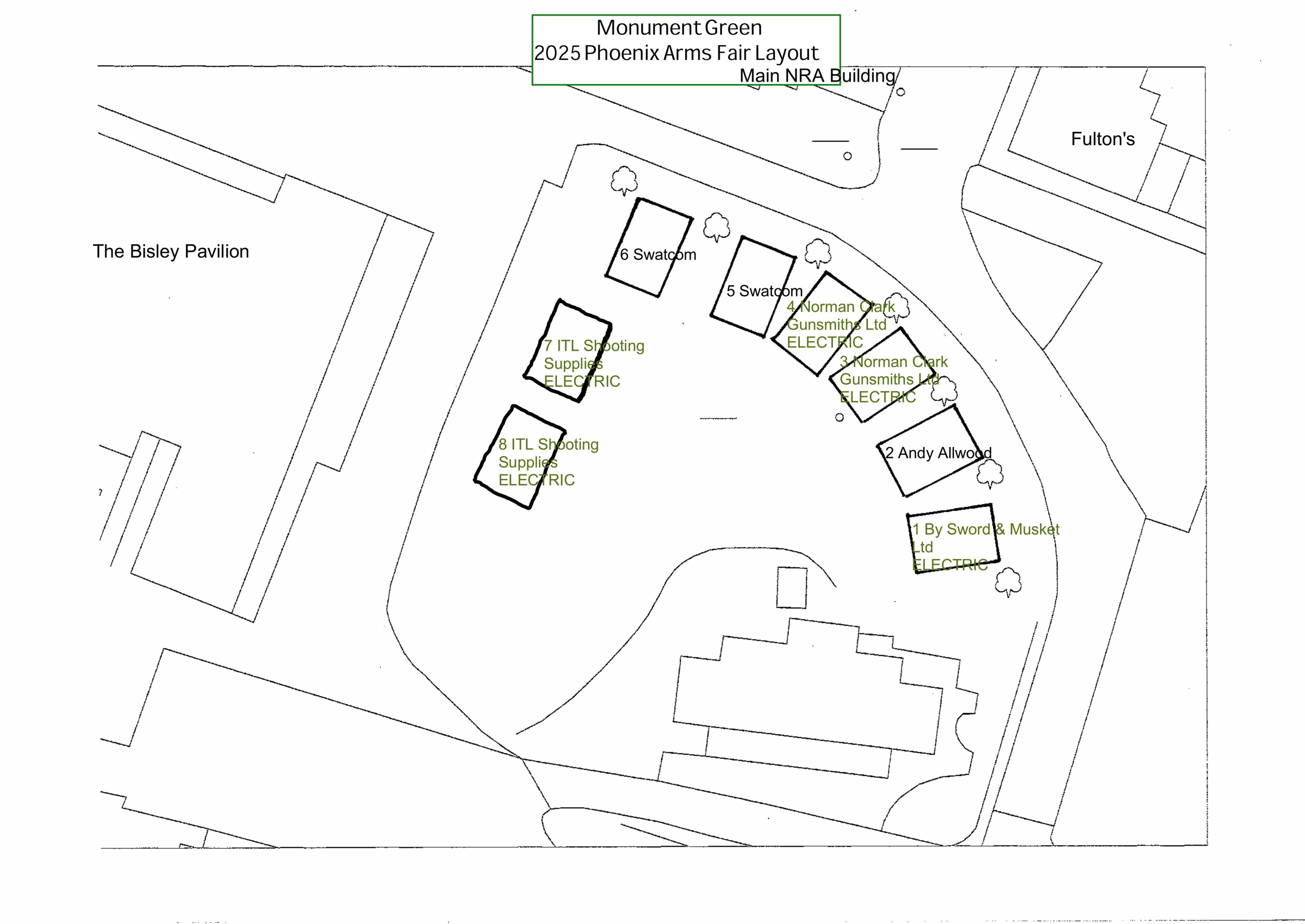 PAVILION BALLROOM TRADE FAIR LAYOUT