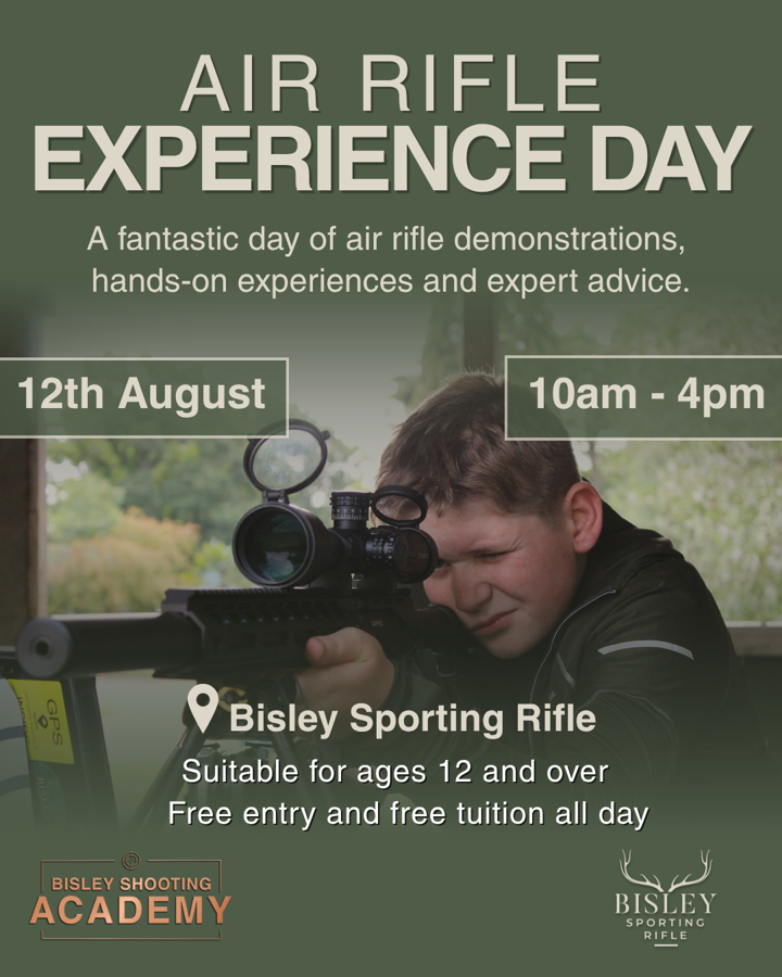 Join us for an Air Rifle Experience day at Bisley Sporting Rifle!